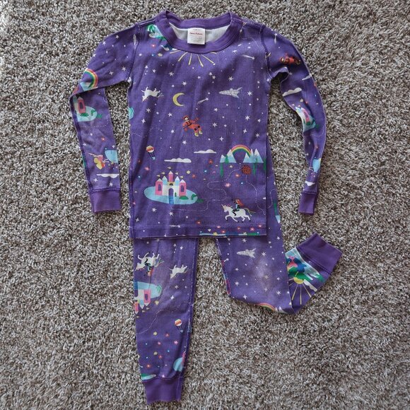 Hanna Andersson Other - Hanna Andersson Princess Castle Space Pajama Set Size 5 (110)